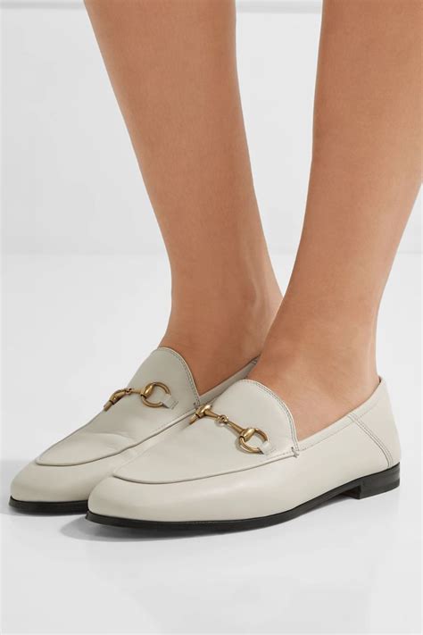 gucci brixton loafer tan|Gucci brixton collapsible heel loafers.